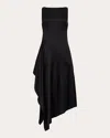 Azeeza Manisha Midi Dress In Black