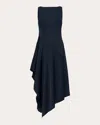 Azeeza Manisha Midi Dress In Blue