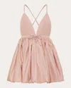 Azeeza Martine Mini Dress In Pink