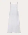 Azeeza Rachel Midi Dress In White