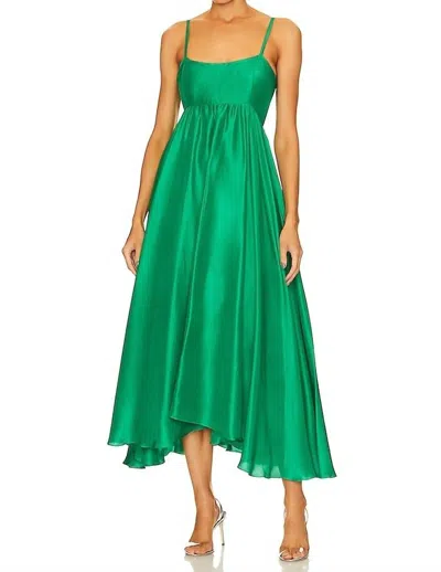 Azeeza Women's Rachel Raw Dress In Clover In Green