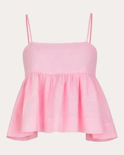 Azeeza Women's Rachel Taffeta Empire-waist Top In Pink