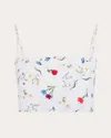 Azeeza Walton Floral-patterm Top In Multi
