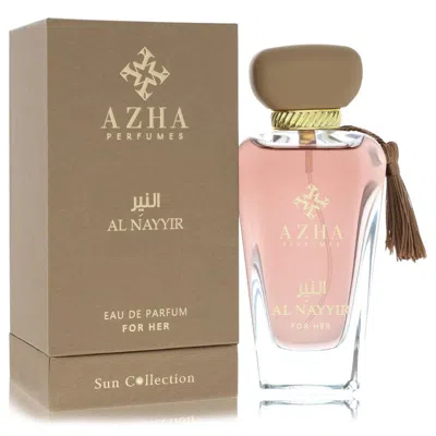 Azha 2pcs Combo Gift Set  Al Nayyir By  Eau De Parfum Spray 3.3 oz For Women In Multi