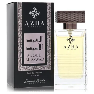 Azha 2pcs Combo Gift Set  Al Oud Al Aswad By  Eau De Parfum Spray 3.3 oz For Men In Multi