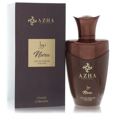Azha 2pcs Combo Gift Set  Nura By  Eau De Parfum Spray 3.3 oz For Women In Multi