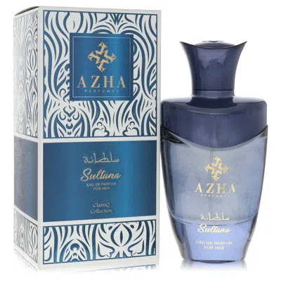 Azha 2pcs Combo Gift Set  Sultana By  Eau De Parfum Spray 3.3 oz For Women In Blue