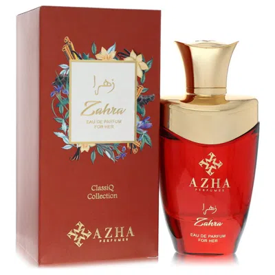 Azha 2pcs Combo Gift Set  Zahra By  Eau De Parfum Spray 3.3 oz For Women In Multi