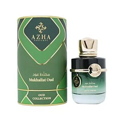 Azha 3.3 oz Mukhallat Oud Edp Spray For Men In Multi