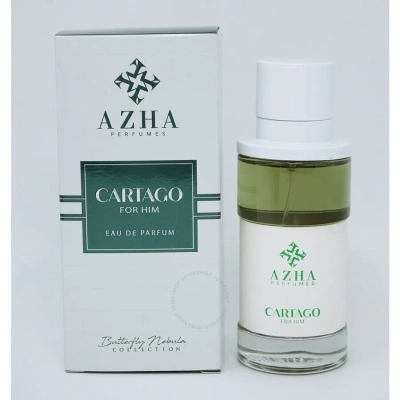 Azha Men's Cartago Edp Spray 3.3 oz Fragrances 6629021040495 In Red   / Pink