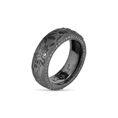 Azhar Unisex Ring  164 In Black