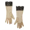 Azima Musayeva Men's Gold Aishan Gloves In Gold