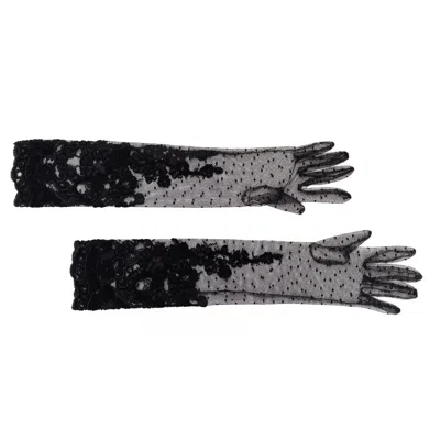 Azima Musayeva Women's Black Chelsea Gloves