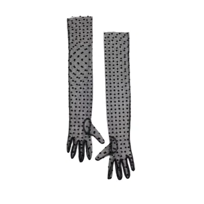 Azima Musayeva Women's Black Evie Gloves