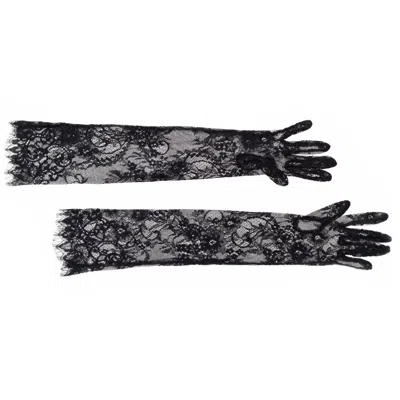 Azima Musayeva Women's Black Faith Gloves