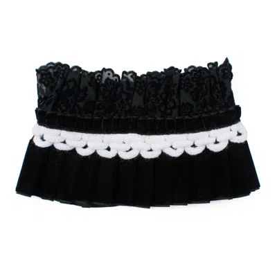 Azima Musayeva Women's Black Natavan Collar Ii