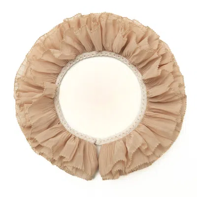 Azima Musayeva Women's Neutrals Ada Beige Collar