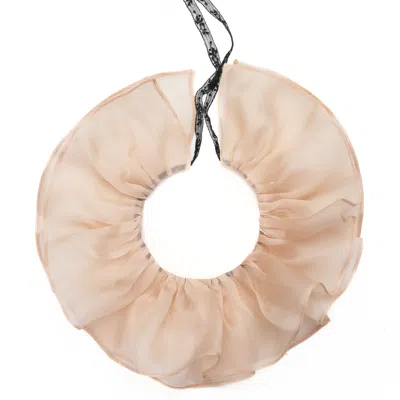 Azima Musayeva Women's Neutrals Livie Collar