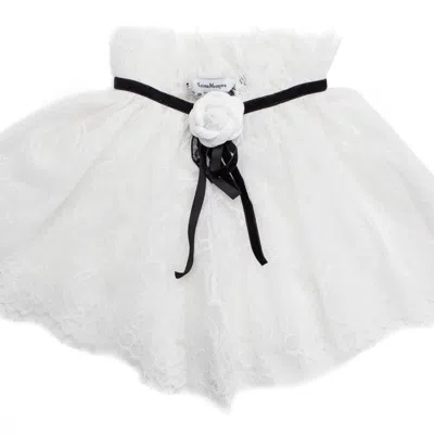 Azima Musayeva Women's White Alaia Collar Ii