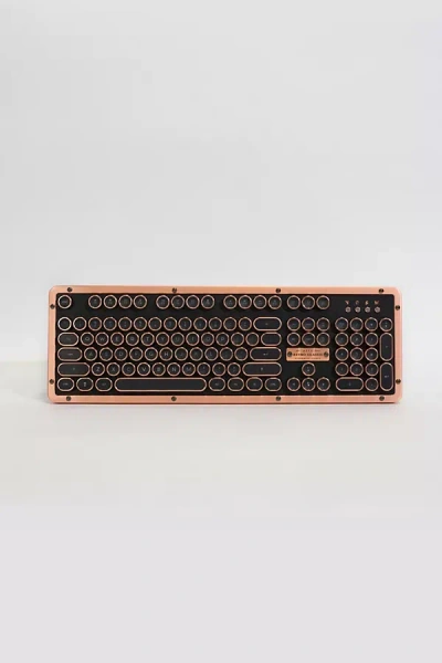 Azio Retro Classic Bluetooth Keyboard In Black