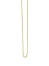 Azlee 18k Yellow Gold Cable-chain Necklace In Gold