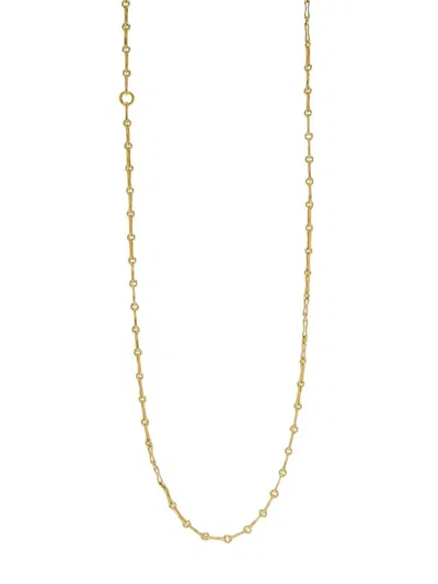 Azlee 18k Yellow Gold Circle-link Necklace