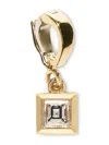Azlee 18kt Yellow Gold Diamond Pendant Charm In Gold