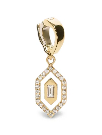 Azlee Diamond And Enamel Charm In Pattern
