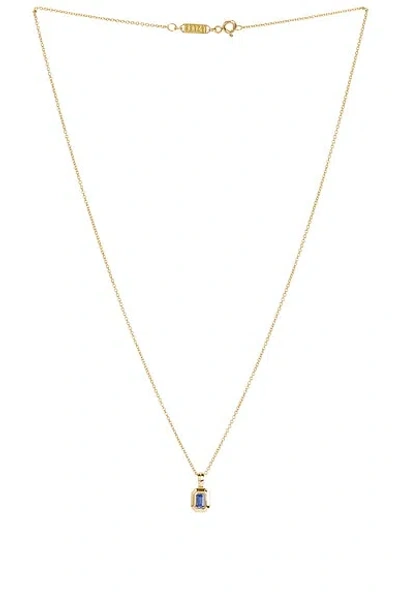 Azlee Petite Sapphire Staircase Necklace