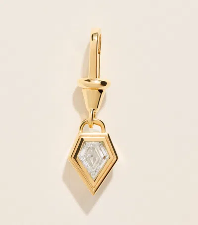 Azlee Yellow Gold And Shield Diamond Le Nouveau Charm