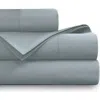 Azores Home 1000 Thread Count Cotton Sateen Sheet Set In Gray