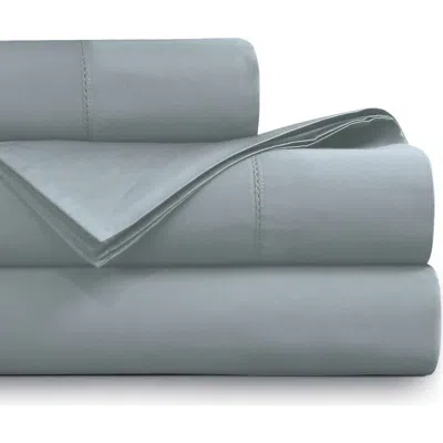 Azores Home 1000 Thread Count Cotton Sateen Sheet Set In Gray