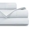 Azores Home 1000 Thread Count Cotton Sateen Sheet Set In White