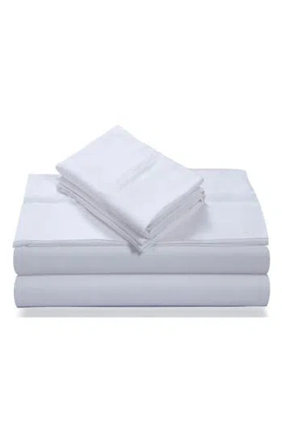 Azores Home 110 Gsm Extra Deep Pocket Sheet Set In White