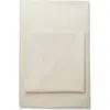 Azores Home 350 Thread Count Cotton Percale Sheet Set In White
