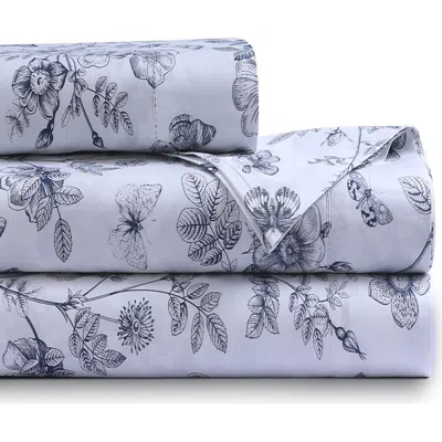 Azores Home 400 Thread Count Organic Cotton Percale Sheet Set