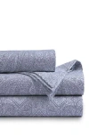 Azores Home 400 Thread Count Organic Cotton Percale Sheet Set