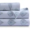 Azores Home 400 Thread Count Organic Cotton Percale Sheet Set