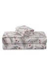Azores Home Cotton Flannel Sheet Set In Multi