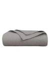 Azores Home Cotton Throw Blanket In Gray