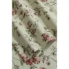 Azores Home Dollhouse Floral Cotton Flannel Sheet Set In Brown