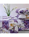 Azores Home Serena Printed Deep Pocket Sheet Set In Multicolor