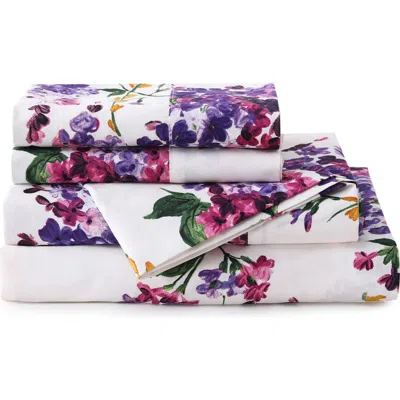 Azores Home Serena Sheet Set In Serena Purple