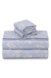 Azores Home Set Of 2 Cotton Flannel Pillowcases In Multi