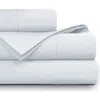 Azores Home Set Of 2 Cotton Sateen Pillowcases In White