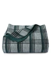 Azores Home Yarn Dyed Plaid Throw Blanket In Green