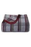 Azores Home Yarn Dyed Plaid Throw Blanket In Multi