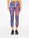 Aztech Mountain Abstract-print Performance Leggings In Multi