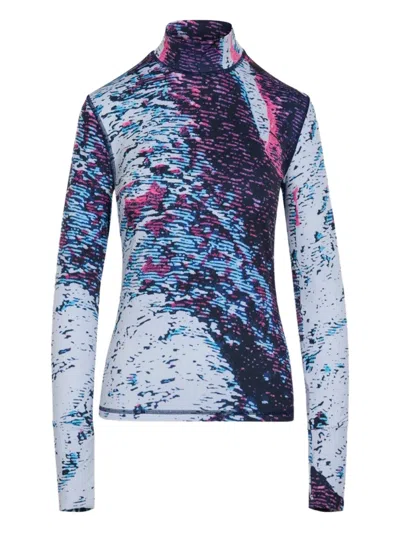 Aztech Mountain Aztech Base-layer Top In Blue