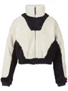 Aztech Mountain Bryce Colorblocked Fleece Jacket In White